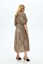 MAMA Balloon-sleeved midi dress - 5