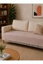 Quality Lux Cotton Sofa Cover Bohemian Sofa Throw Sofa Bed Cover Armchair Cover Non-Slip Seating Area Cover 115 X 200 Dusty Rose - 3