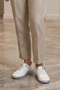 Flexigel Full Orthopedic Gel-Based Women's White Loafer - Ultra Flexible Breathable Lightweight Daily Ann - 8