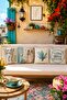 Antique Lighthouse Patterned 4-Piece Throw Pillow Cover Set - 2