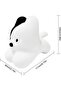 Silicone LED Night Light for Children Baby Kids, Soft Silicone Touch Sensor Cartoon Cat Sleeping Lamp for Home Bedroom Decoration - 3