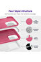 Liquid Silicone Case for iPhone 16 Pro Max 6.9" Soft Touch Full-Body Protective | WIDGETS MATRIX - 3