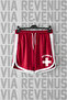 Lifeguard / Cankurtaran Printed Unisex Retro Varsity Sports Training Shorts