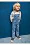 Long Pocket Denim Jumpsuit - 3