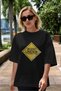 Body under Oversize Front Printed Black T-Shirt 100% Cotton Streetwear Premium Comfortable Fit - 5