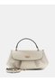 Amorette Women's White Handbag with Top Handle and Cover Hwbg7898190-Off - 2