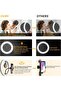 12-Inch LED Ring Light with Tripod Stand, Dimmable Beauty Light for Photography, Video Recording - 2