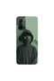 Poco F3 Compatible No Face 1 Design Transparent Case