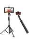 MT36 67" Extendable Selfie Stick & Travel Phone Tripod, 1.7m Adjustable Tripod Stand with Phone Clip - 5