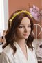 Handmade Crystal Beaded Floral Crown - Special Occasion, Birthday, Photo Shoot, and Event Hair Accessory - 5
