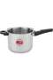 5Liters Elegant Design & High Quality Material Stainless Steel Pressure Cooker With Induction Compatible Silver - 4