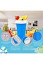 Slushy Cup, Frozen Magic Slushie Maker, Squeeze Cup, Makes Smoothies, Milkshakes, Shakes, No Machines, For Kids, Teens, Adults, Yellow (Blue, 15x7.5 cm) - 5