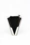 Women's Shiny Textured Evening Dress Bag / Clutch Bag with Chain Strap - 6