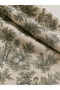 Green Duck Fabric French Peasants Patterned Decorative Throw Pillow Cover with Tassels - Dowry Set of 2 - 3