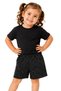 Girl's Lycra Shorts Set Baby & Kids Glittery Polka Dot Shorts Set |   2-10 Years Old Child - 2