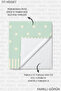 Polka Dot Mint Green Beach Towel - Minimalist Striped Modern Quick-Dry Microfiber Towel Coverlet - 8