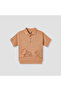 Collared Short Sleeve Polo T-shirt with Embroidery