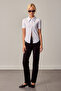 Knitted Shirt with Snap Detail