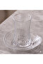 28-Piece Glass Serving Set and Cup Set with Silver Feet Dowry Box Home Gift Guest Treats Tea Soft Drink Glassware Set - 2