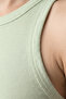 Thick-Strap Ribbed Tank Top - 2