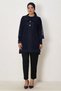 Double Fishnet Detail Tunic 46466 - 2