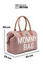Tr Mother Care Baby Bag Mother Bag Backpack Pudra - 8
