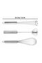 Beni 3-Piece Stainless Steel Whisk Set – Balloon Whisk, Ball Whisk & Rotary Egg Beater for Baking, Cooking - 4