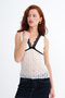 Lace Transparent Blouse A18459 - 2