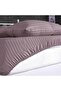 Double Rubberized Pillowcase Striped Satin - 3