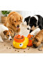 Dog Treat Dispensing Intelligence Toy with Rotating Chamber, Food Dispenser, Interactive Training Toy