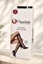 15 Denier Shiny Knee-Length Women's Socks Black 2 Pairs