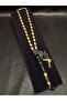 Special Black Combination Barley Model Gold Color Natural Hematite Stone Prayer Beads - 3
