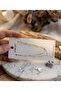 Double Row Crystal Stone Gold Anklet – Elegant Foot Bracelet - 2