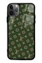 iPhone 11 Pro Max Green Lv Design Glossy Phone Case