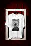 Drake Printed Crewneck Cotton Oversize Fit Unisex Short Sleeve Tshirt - 2