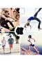 Pack of 2 Knee Support Braces with Compression Sleeves, Adjustable Knee Pads for Meniscus Tear, Arthritis, ACL Recovery & Joint Pain Relief, Basketball, Volleyball, Wrestling, , Medium/Small - 5