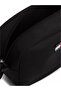Women's Logo Printed Black Bag with Adjustable Shoulder Strap and Logo Label - 4