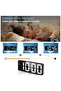 Digital Alarm Clock, Adjustable Brightness Bedroom Digital Alarm Clock, LED Alarm Clock with Temperature Display, Voice Control Electronic Desktop Clock for Bedroom, Living Room - 2