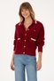 Women's Dark Raspberry Knitwear Cardigan 50315553-Vr104
