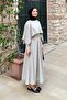 Cape Detailed Dress Stone - 3