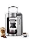 Automatic Pour Over Coffee Maker with Built-In Scale, 750ml Glass Carafe Drip Coffee Machine