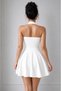Kiva Women's Halter Neck Diver Fabric Mini Dress, Fit Cut Stylish Dress - 4