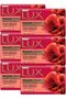 Bar Soap For Fragrant Glowing Skin, Romantic Hibiscus, With Exotic Hibiscus and Elemi Fragrance, 170g, Pack of 6 - 7