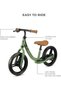 SPACE2 Balance Bike, Learning Wheel, Children's Balance Bike, Height-Adjustable Saddle, 12 Inch Wheels, Metal, from 2 Years, Modern Design - 3