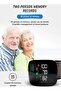Digital Wrist Blood Pressure Monitor, Adjustable Cuff, 2x99 Memory, Large Display Voice - 5