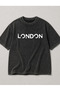 Acid Washed Oversize Unisex T-Shirt Washed Vintage Street Style Street Fashion Cotton Comfortable Fit Daily Wear T-Shirt