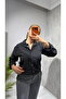 Women's Striped Shirt Classic Office Chic Vertical Striped Shirt - 3