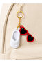 2-Piece Bag Charm and Keychain. Glasses and Slippers - 2