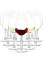 Wine Glasses Set of 12, 12oz Clear Red/White Wine Glasses, Long Stem Wine Glasses for Party, Wedding and Home