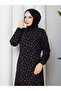Our Black Dress with Pink and White Small Flowers 🌸 💮 🖤 - 3